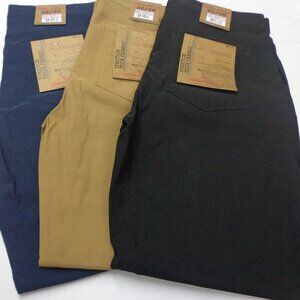 Denali 32-30 Lot of 3 Moccasin Brown Black & Blue Mens Tech Stretch Fabric Pants